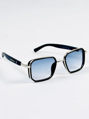 Mont Blanc – 341 – 52 – Silver Blue – Metal – Sunglasses – Unisex