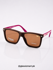 Lacoste – 3371 – 57 – Pink Brown – Acetate – Sunglasses – Unisex