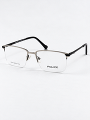 Police – 253619 – 54 - Silver Black – Metal – Optics - Unisex