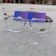 Mont Blanc – 6021 – 54 – Transparent –  Acetate - Optics – Unisex - Premium