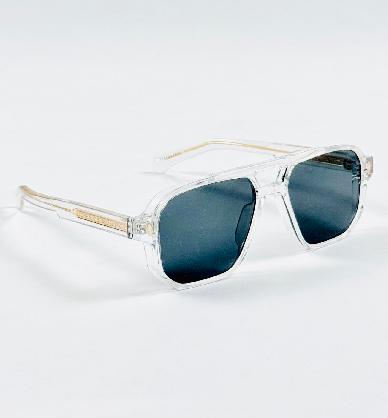 Moscot - 9820 – 55 – Transparent Black – Acetate – Sunglasses – Unisex