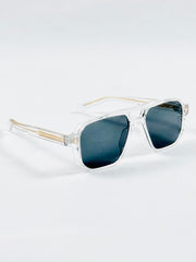 Moscot - 9820 – 55 – Transparent Black – Acetate – Sunglasses – Unisex