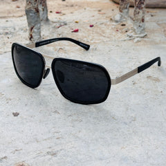 Porsche – 8532 - 60 – Silver Black - Metal - Sunglasses – Unisex - Premium