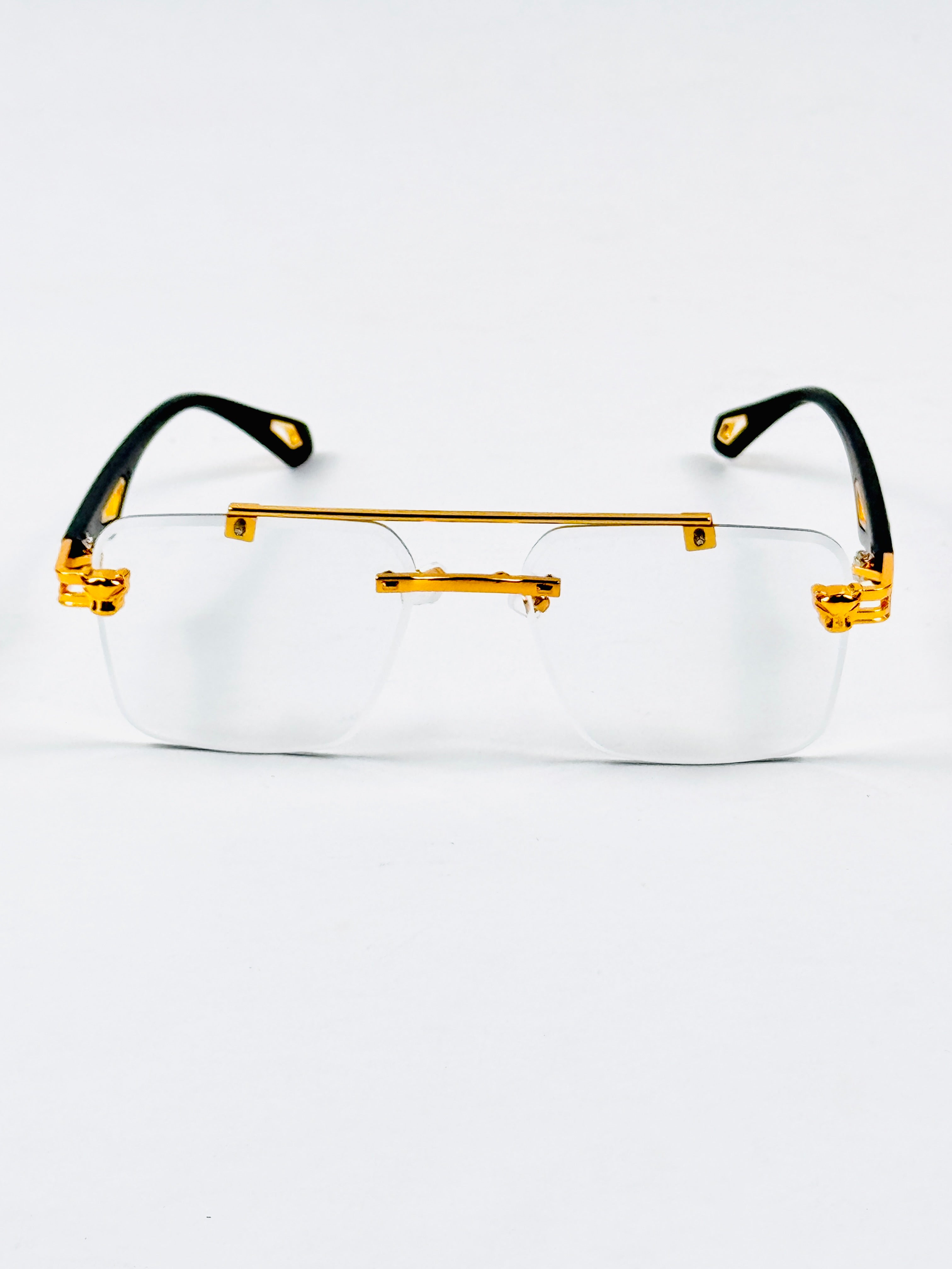 Rimless – 2342 – 53 – Golden –  Metal - Optics – Unisex (Transition)