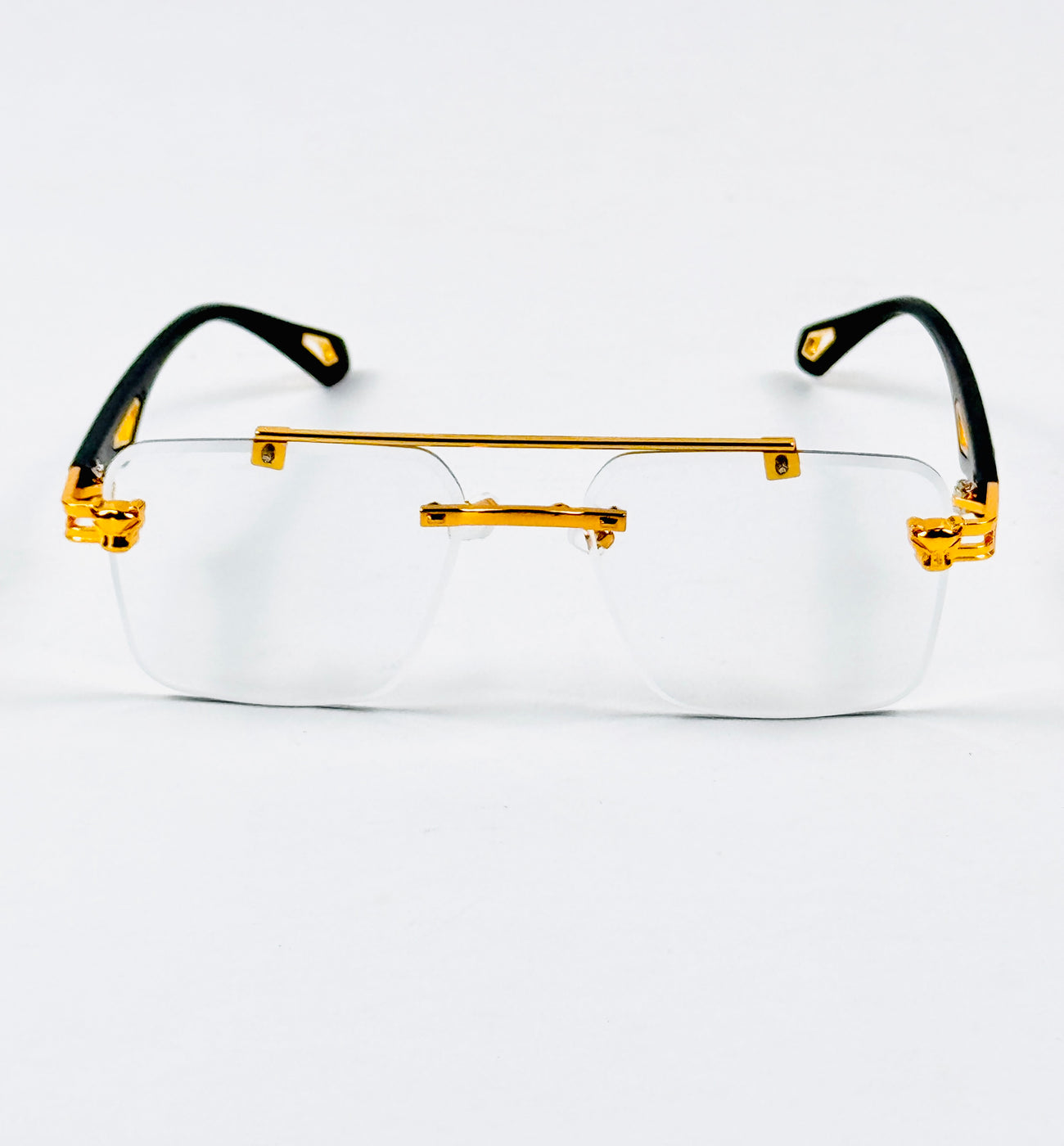 Rimless – 2342 – 53 – Golden –  Metal - Optics – Unisex (Transition)