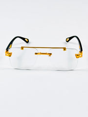 Rimless – 2342 – 53 – Golden –  Metal - Optics – Unisex (Transition)