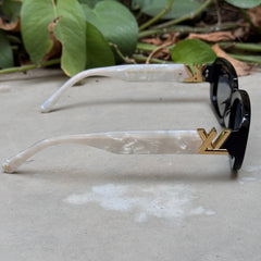 Louis Vuitton – 3013 - 54 – Black White – Acetate - Sunglasses – Ladies - Premium