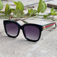 Gucci – 1338 - 50 – Black Gradient - Acetate - Sunglasses – Ladies - Premium