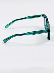 Moscot - 9809 – 52 – Green Black – Acetate – Sunglasses – Unisex