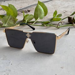 Louis Vuitton – 1700 - 65 – Golden Black – Metal - Sunglasses – Unisex - Premium