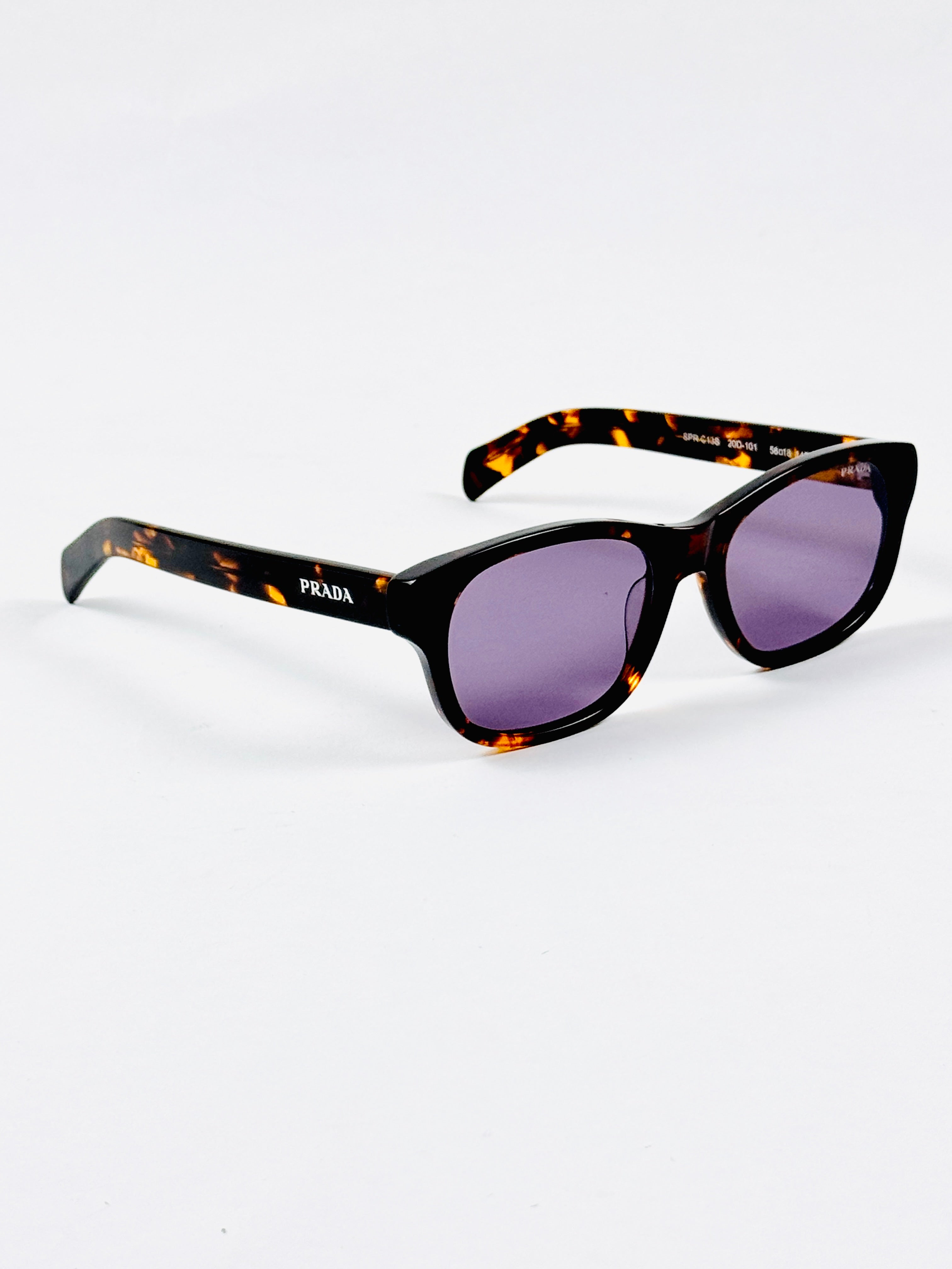 Prada – SPRc13S – 56 – Tortoise Purple –  Acetate - Sunglasses – Unisex - Premium