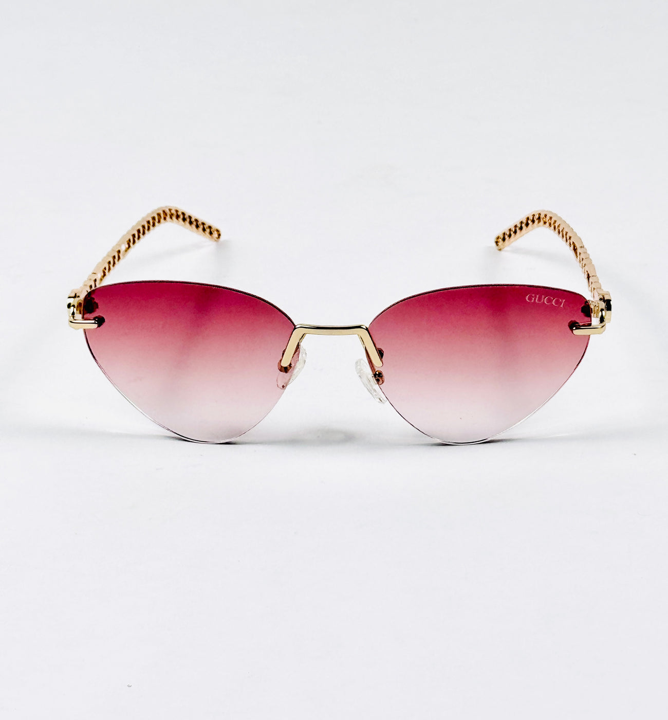 Fendi - 2A386 – 48 – Golden Pink – Metal – Sunglasses – Ladies