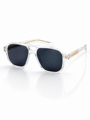 Moscot - 9820 – 55 – Transparent Black – Acetate – Sunglasses – Unisex