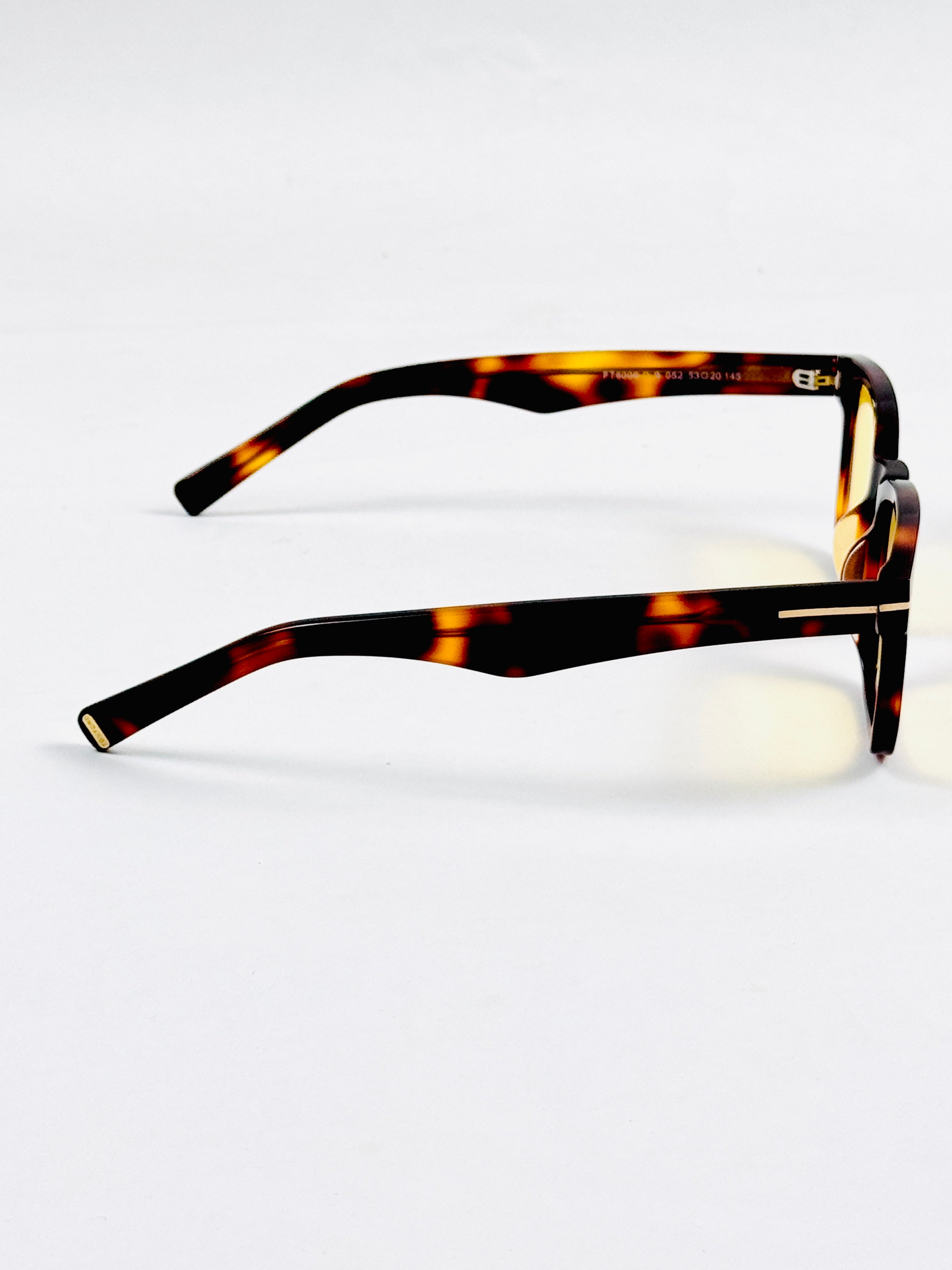 Tom Ford – 6006 - 53 – Tortoise Yellow –  Acetate - Sunglasses – Unisex - Premium