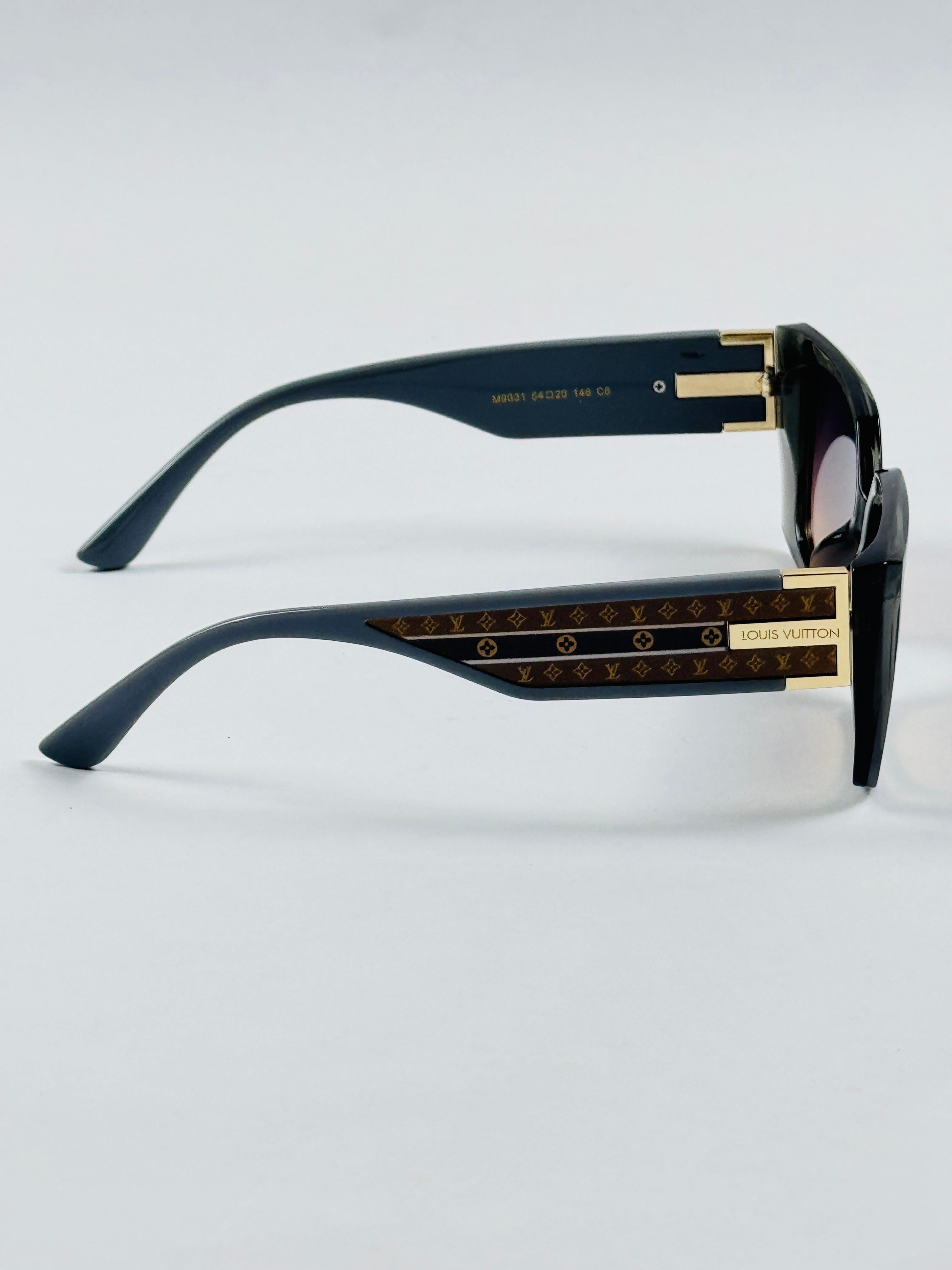 Louis Vuitton - 9031 – 54 – Grey Pink – Acetate – Sunglasses – Ladies