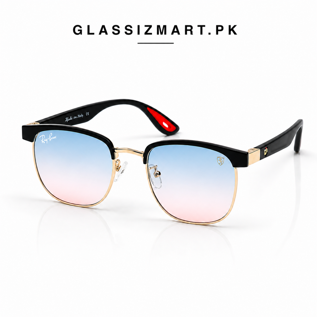 Rayban - 3676 – 54 – Golden Multi – Metal – Sunglasses – Unisex