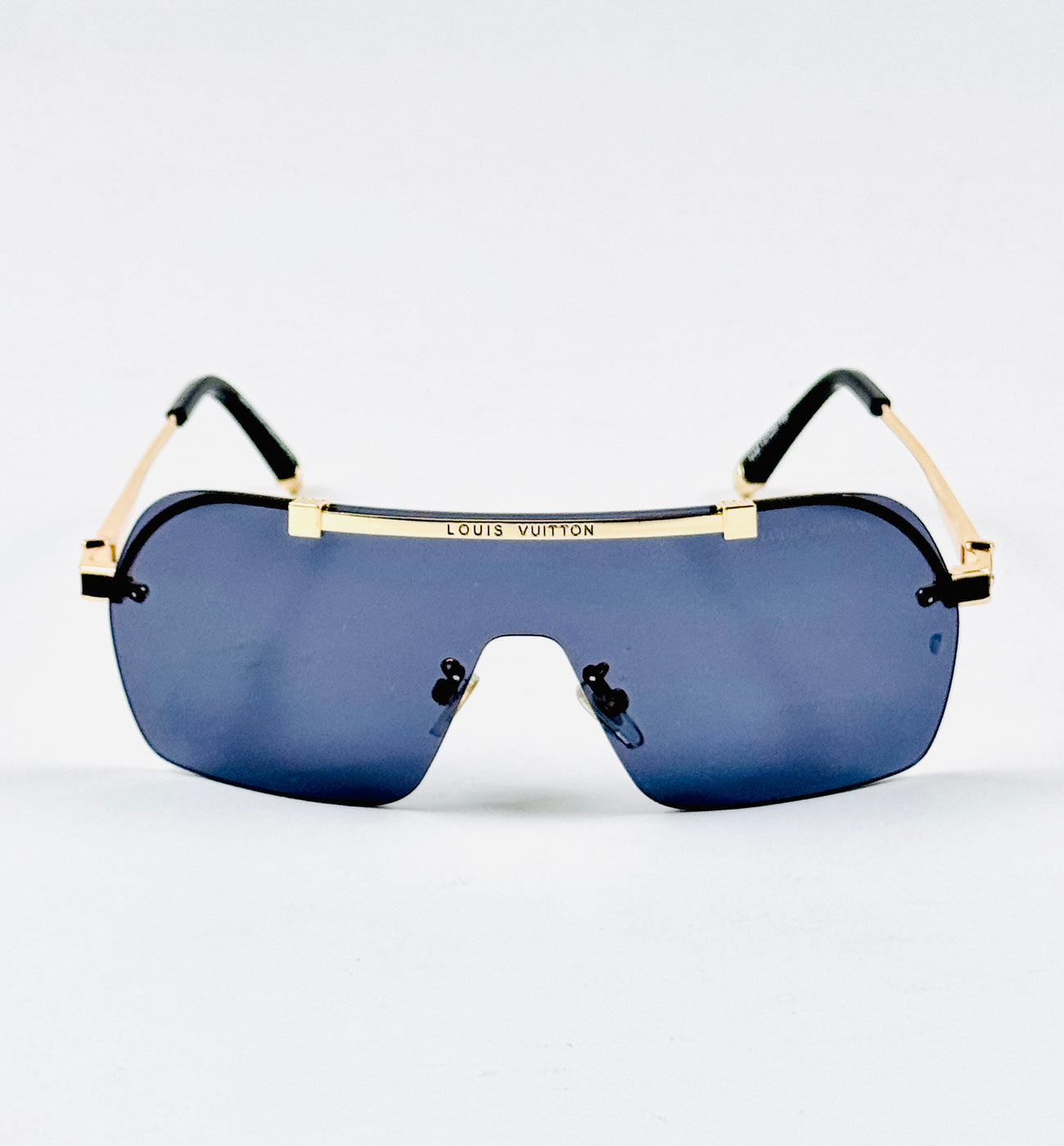 Louis Vuitton – 1232 - 137 – Golden Black - Metal - Sunglasses – Unisex
