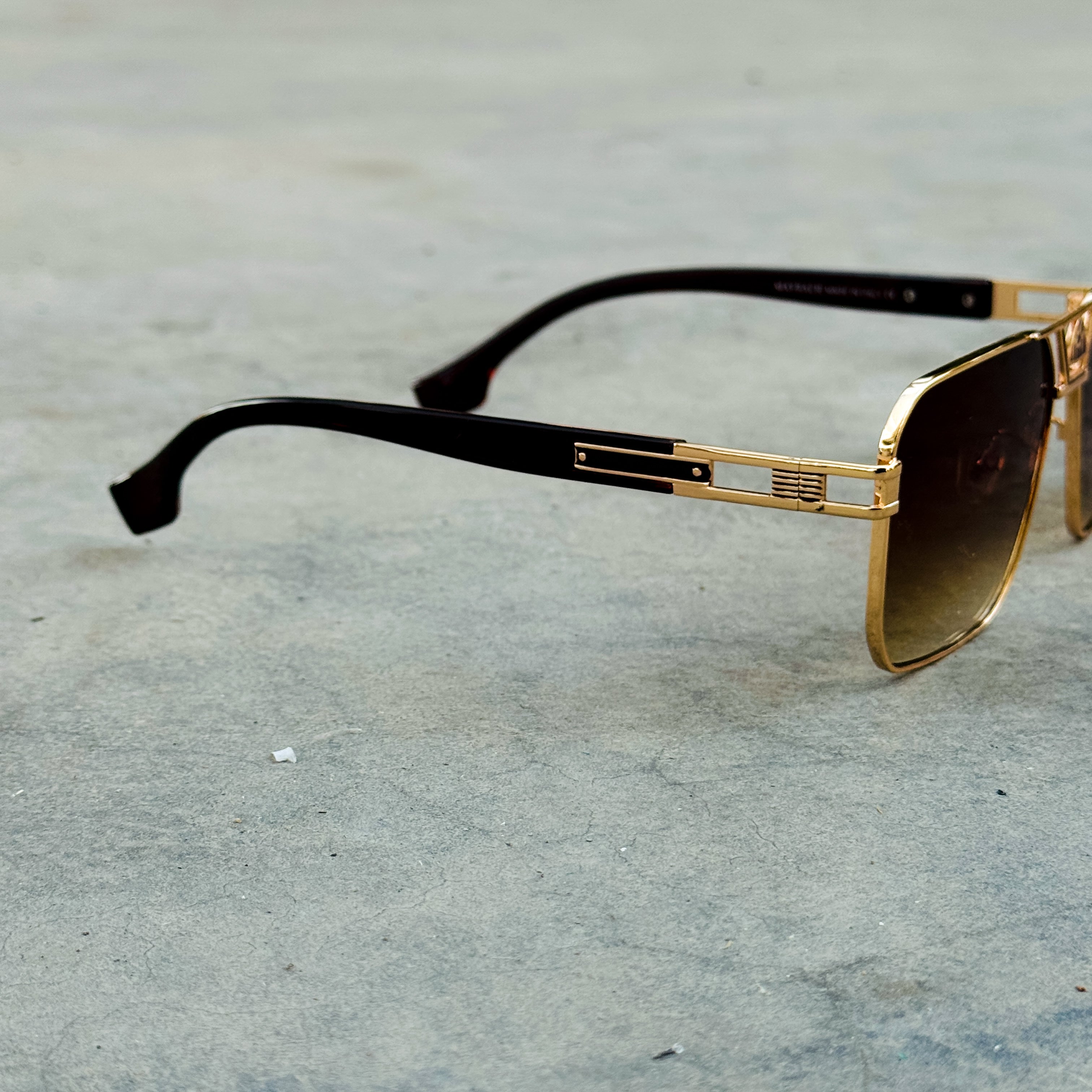 Maybach – 22106 – 58 – Golden Brown – Metal – Sunglasses – Unisex