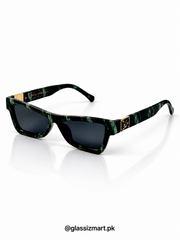 Louis Vuitton – 96008 – 58 – Green Black – Acetate  - Sunglasses – Unisex