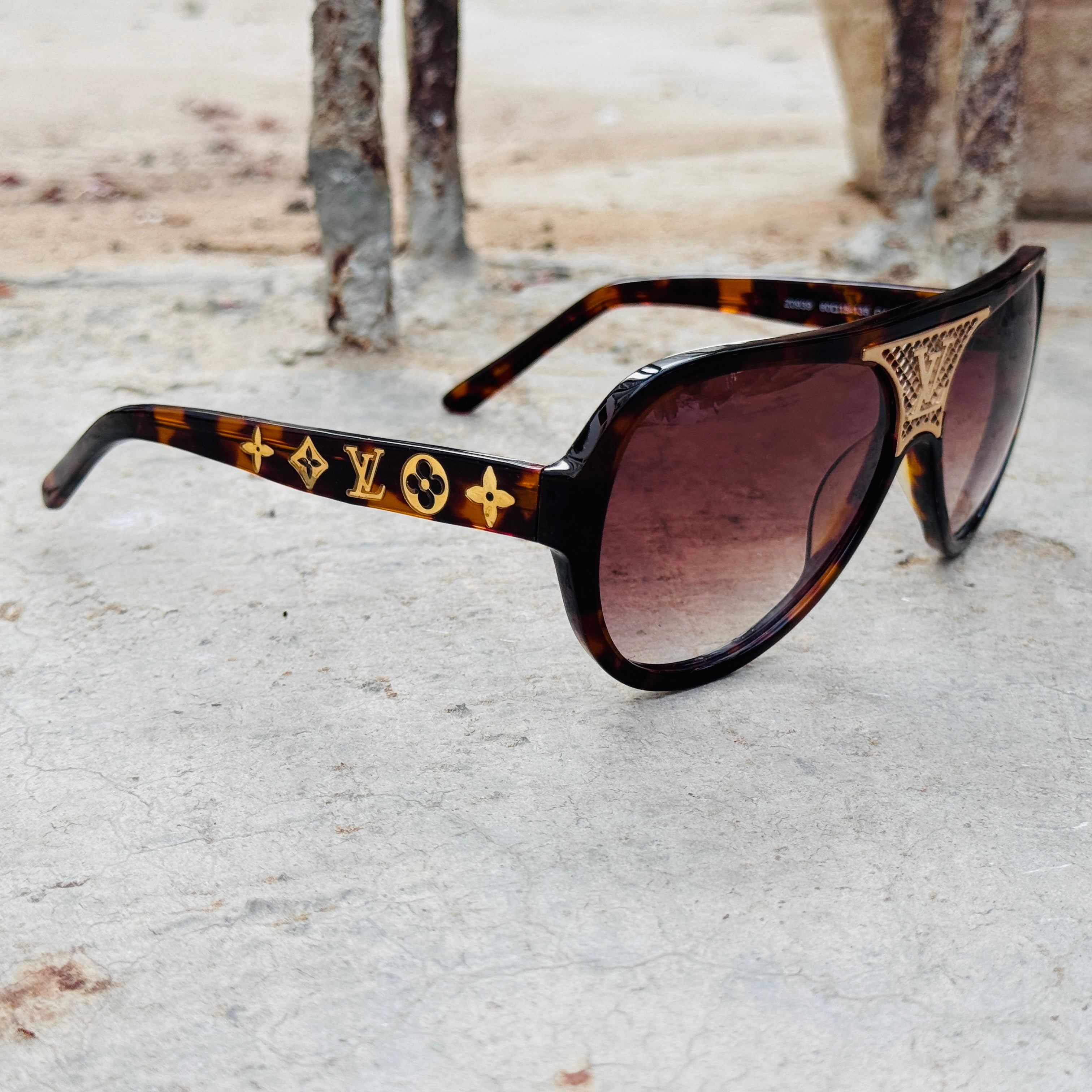 Louis Vuitton – 0939 - 60 – Tortoise - Acetate - Sunglasses – Unisex - Premium