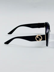 Gucci - 9082 – 63 – Black Gradient – Acetate – Sunglasses – Ladies