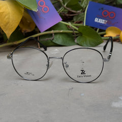 Dior – 3245 – 50 - Silver Black – Metal – Optics – Unisex