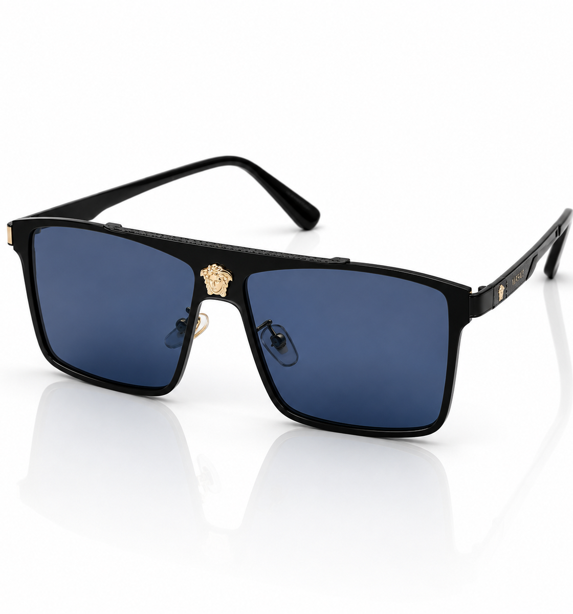 Versace – 22170 – 60 – Black – Metal – Sunglasses – Unisex