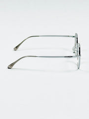 Dior – 3312 – 51 - Silver Black – Metal – Optics – Unisex
