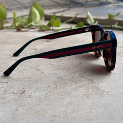 Gucci – 0417 - 56 – Tortoise - Acetate - Sunglasses – Unisex - Premium
