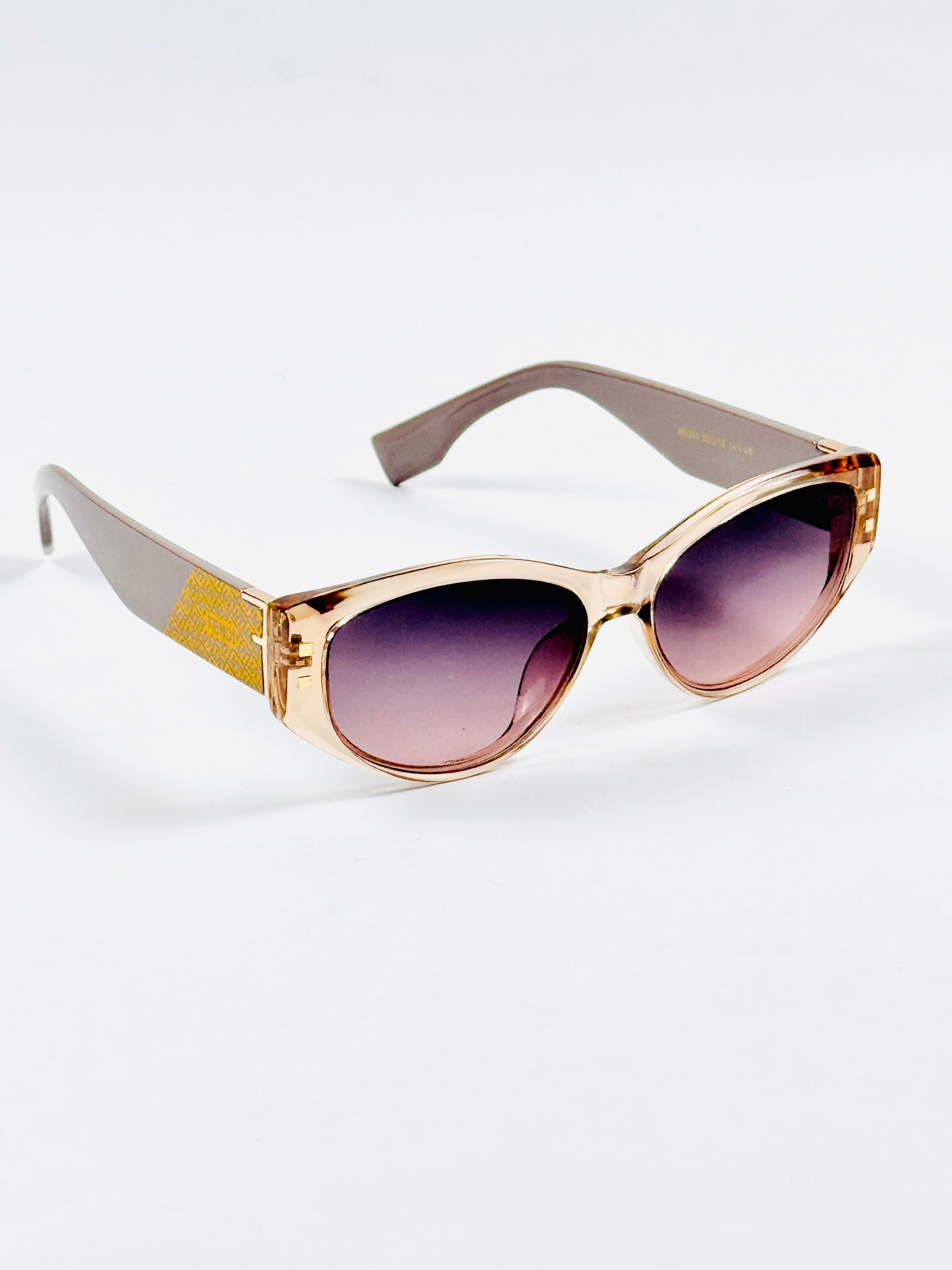 Fendi - 9004 – 55 – Pink – Acetate – Sunglasses – Ladies