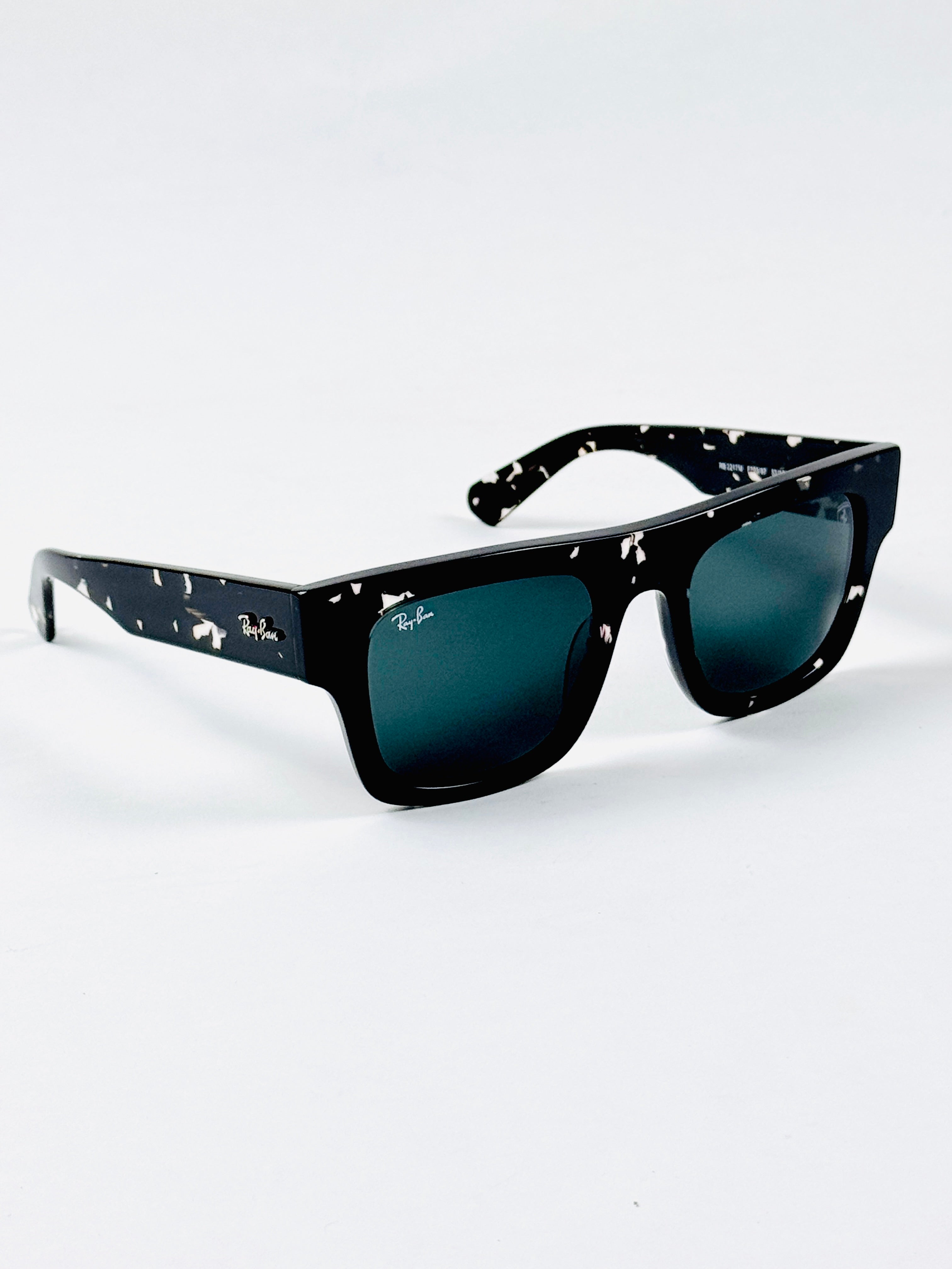 RayBan – 2217 – 53 – Textured –  Acetate - Sunglasses – Unisex - Premium