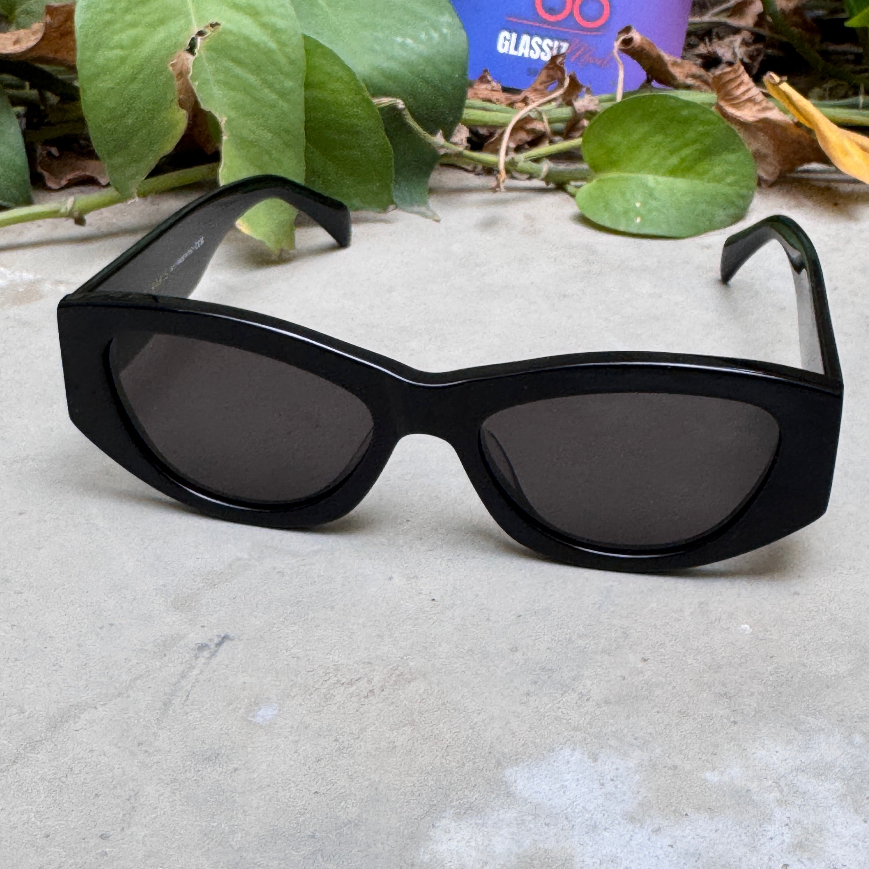 Celine – 40308 - 55 – Black – Acetate - Sunglasses – Ladies - Premium