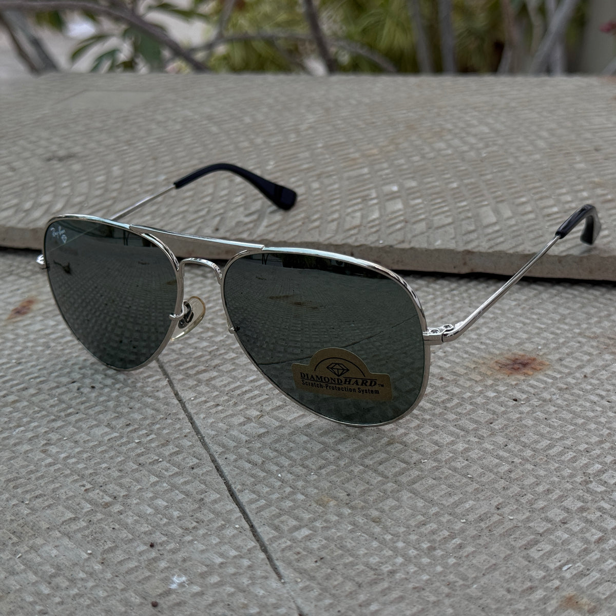 Rayban – 3035 – 62 – Silver Grey – Metal – Sunglasses – Unisex - Premium
