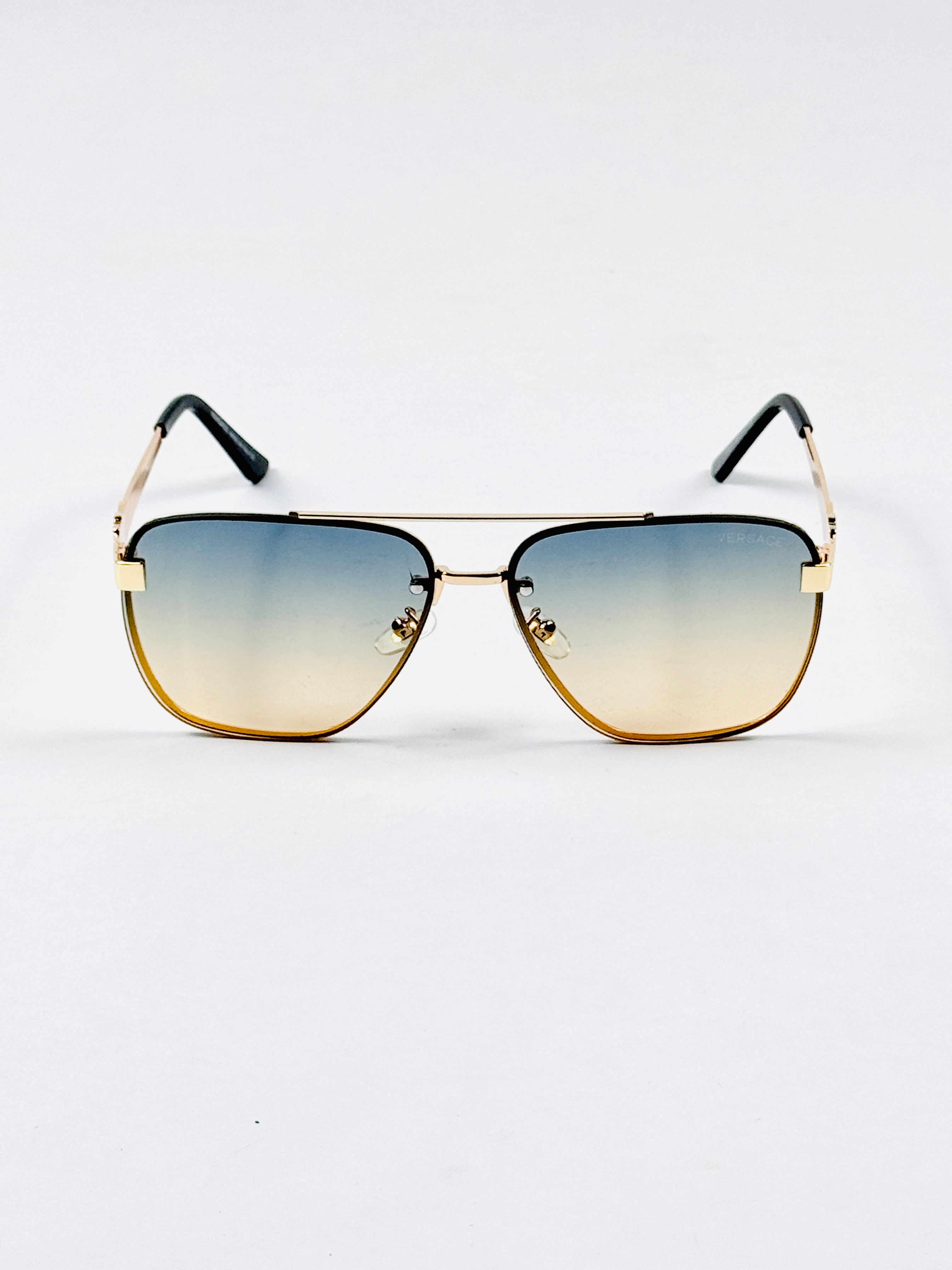Versace – 22211 – 60 – Golden Multi – Metal – Sunglasses – Unisex