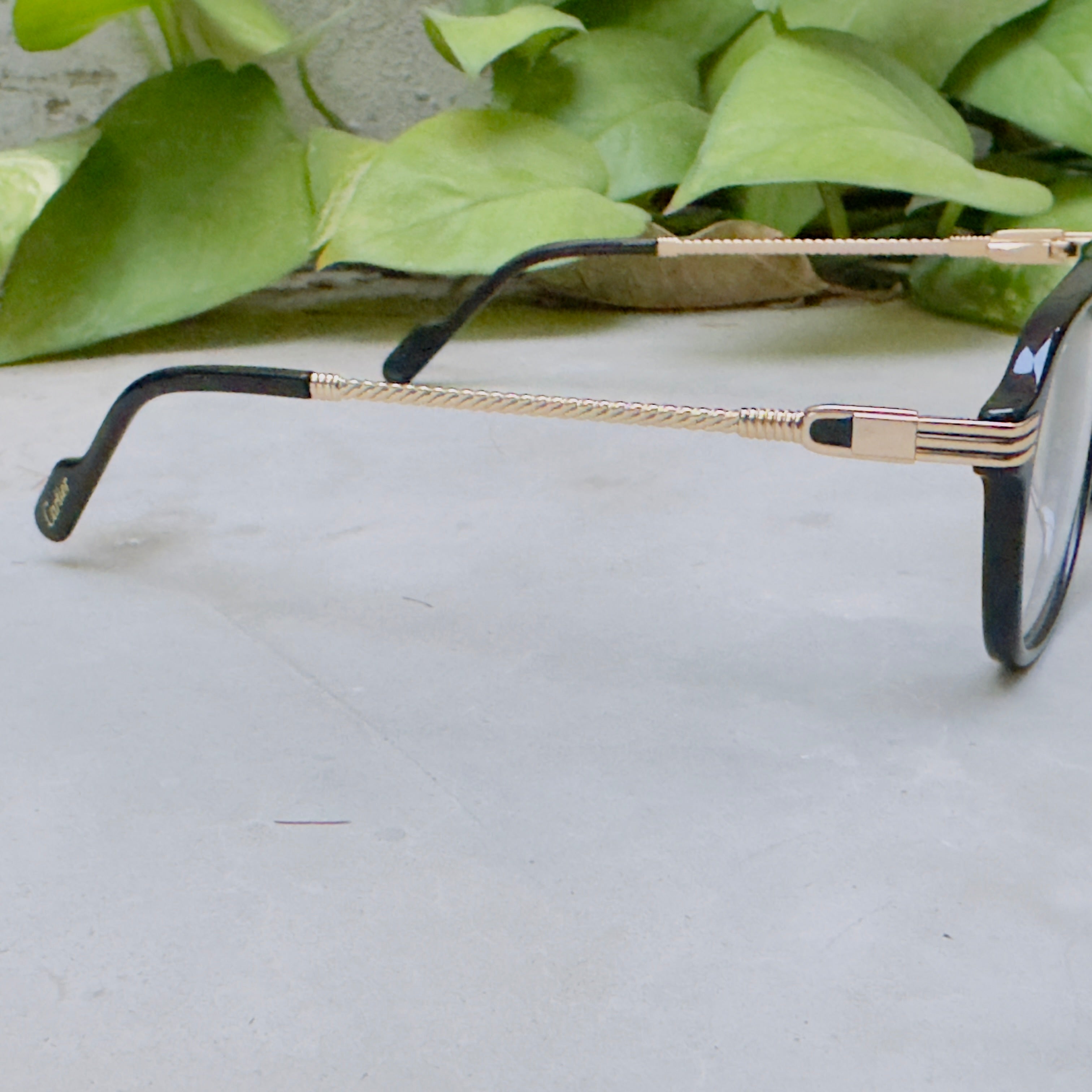 Cartier - 0471 – 54 – Black –  Acetate - Metal - Optics – Unisex - Premium