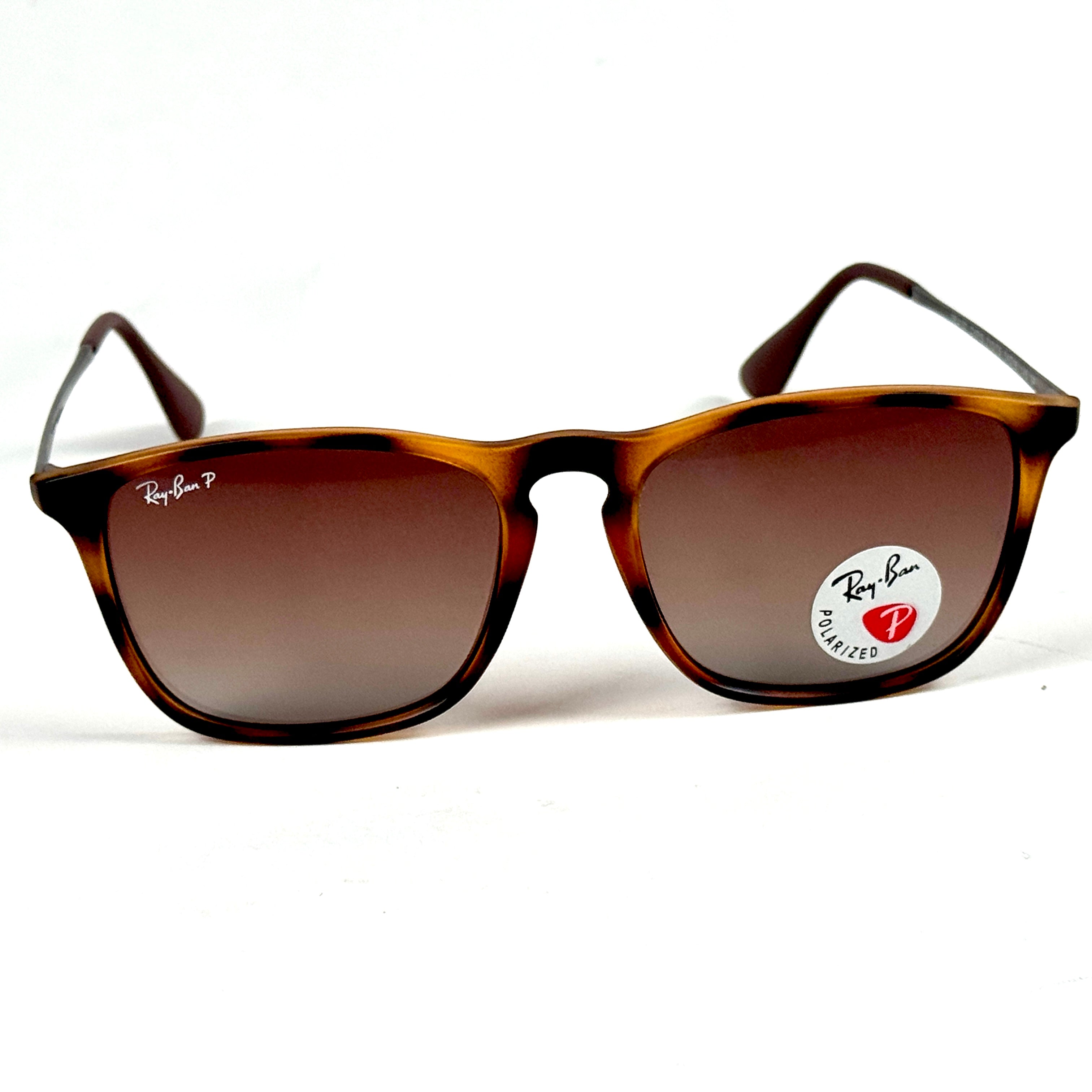 RayBan – 4187 – 54 – Tortoise Brown –  Acetate- Sunglasses – Unisex - Premium