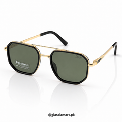 Dior – 58454 - 56 – Golden Green - Metal - Sunglasses – Unisex