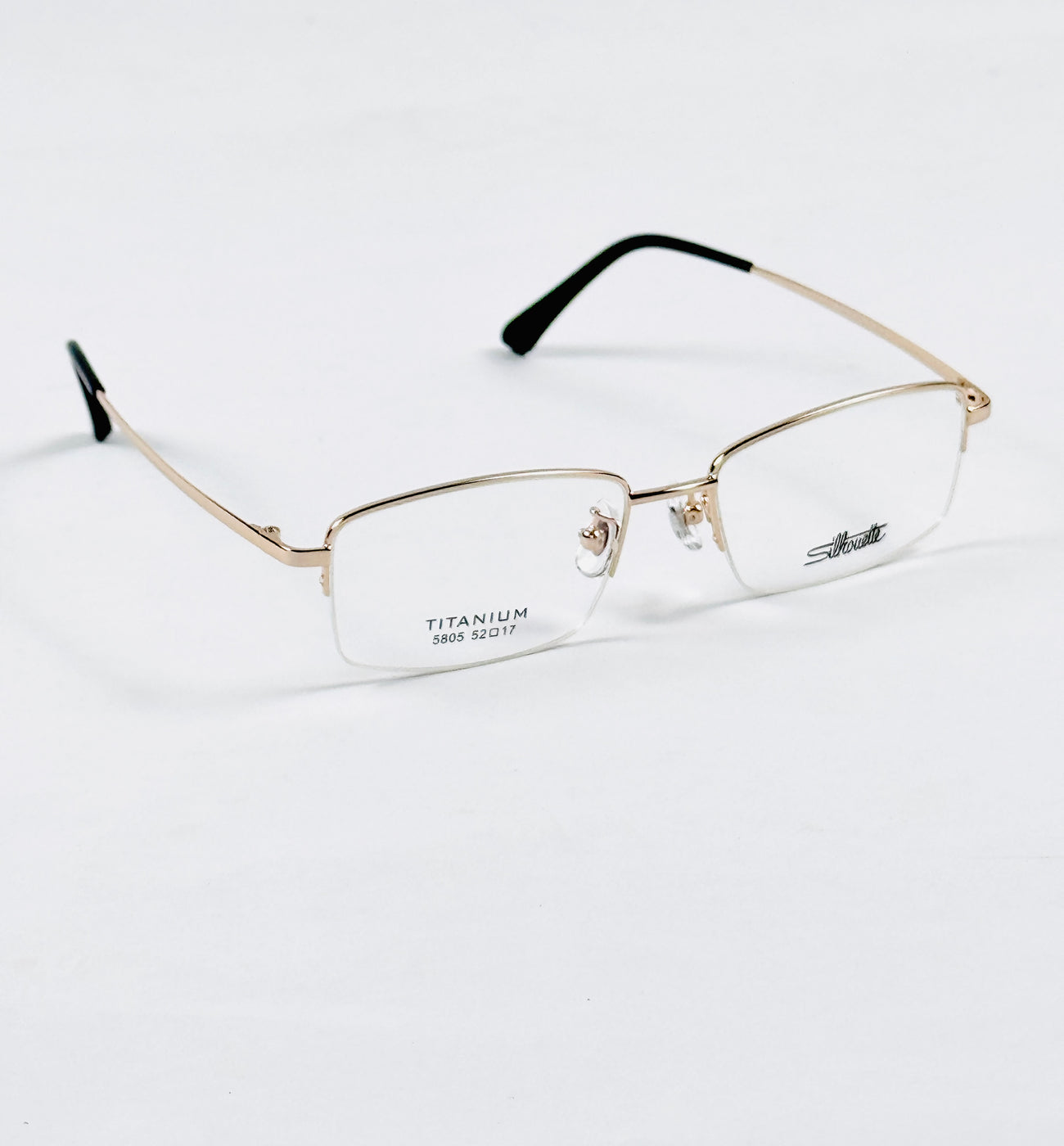 Silhouette – 5805 – 52 – Golden –  Metal - Optics – Unisex - Premium