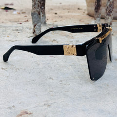 Louis Vuitton – 1194 - 69 –   Black - Acetate - Sunglasses – Unisex - Premium