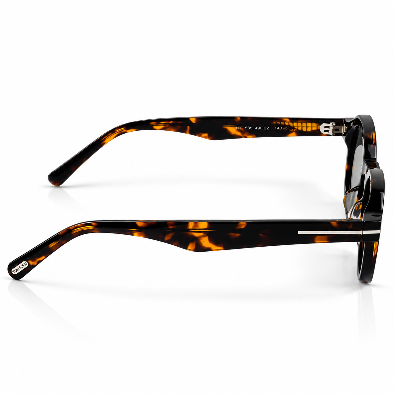 Tom Ford – 1358 - 49 – Tortoise Grey – Acetate - Sunglasses – Unisex - Premium