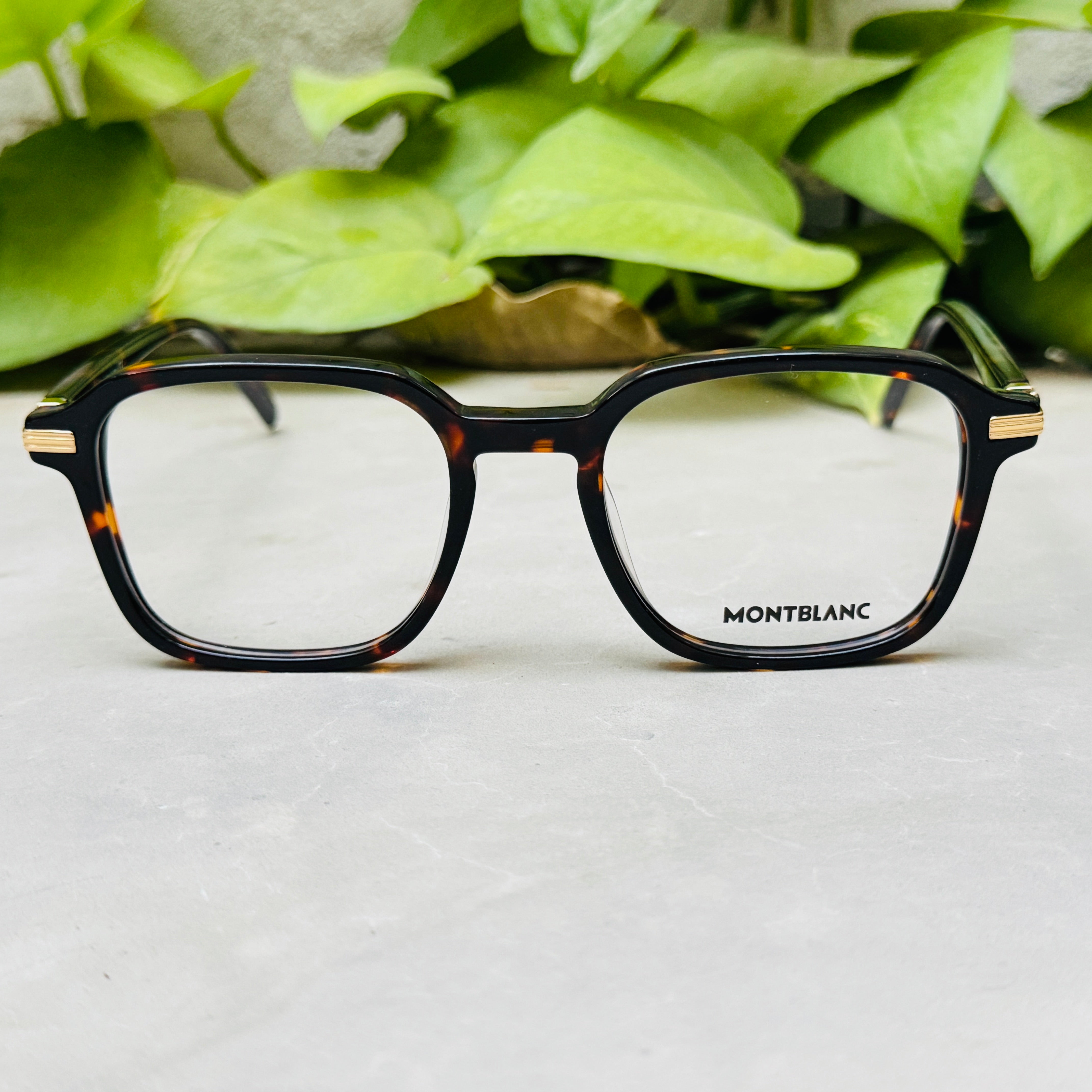 Mont Blanc – 0391 – 52 – Tortoise –  Acetate - Optics – Unisex - Premium