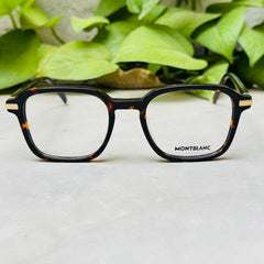 Mont Blanc – 0391 – 52 – Tortoise –  Acetate - Optics – Unisex - Premium