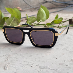 Louis Vuitton – 2596 - 55 – Golden Black – Acetate - Metal - Sunglasses – Unisex - Premium