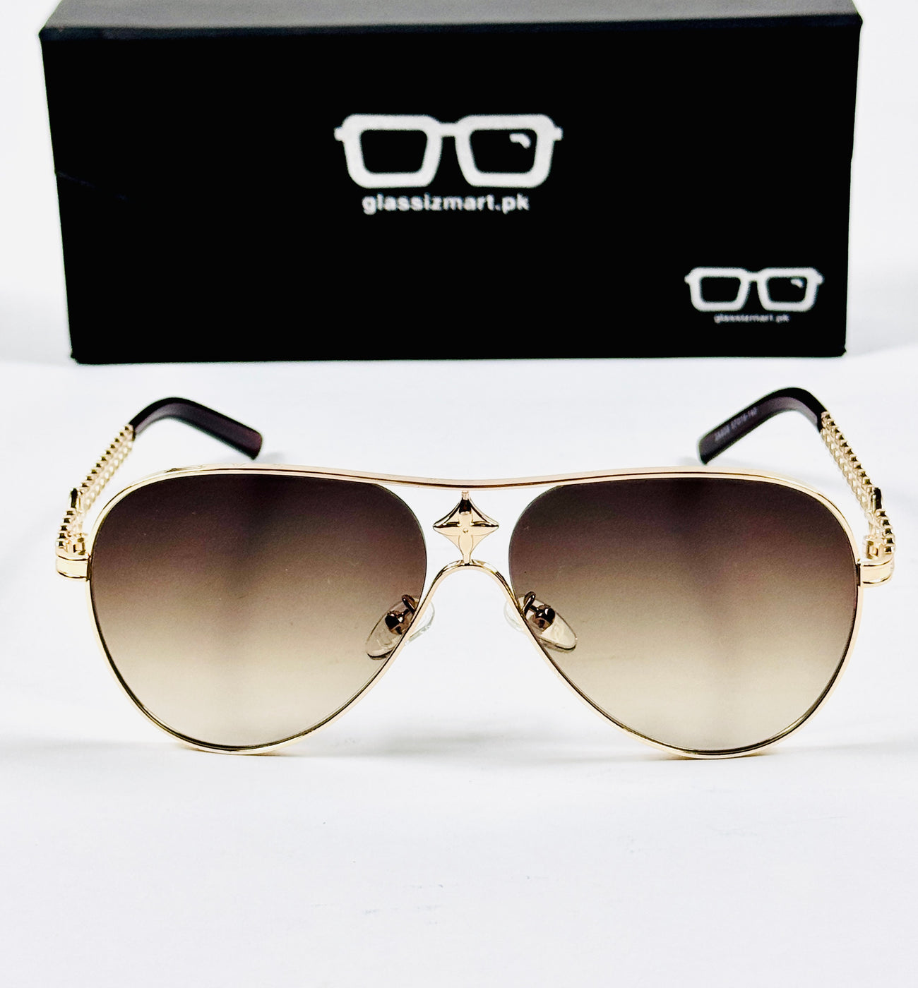 Lv– 2A808 – 57 – Brown Gradient – Metal - Sunglasses – Unisex