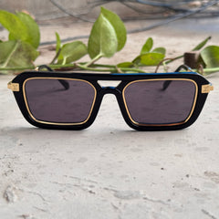 Louis Vuitton – 2596 - 55 – Golden Black – Acetate - Metal - Sunglasses – Unisex - Premium