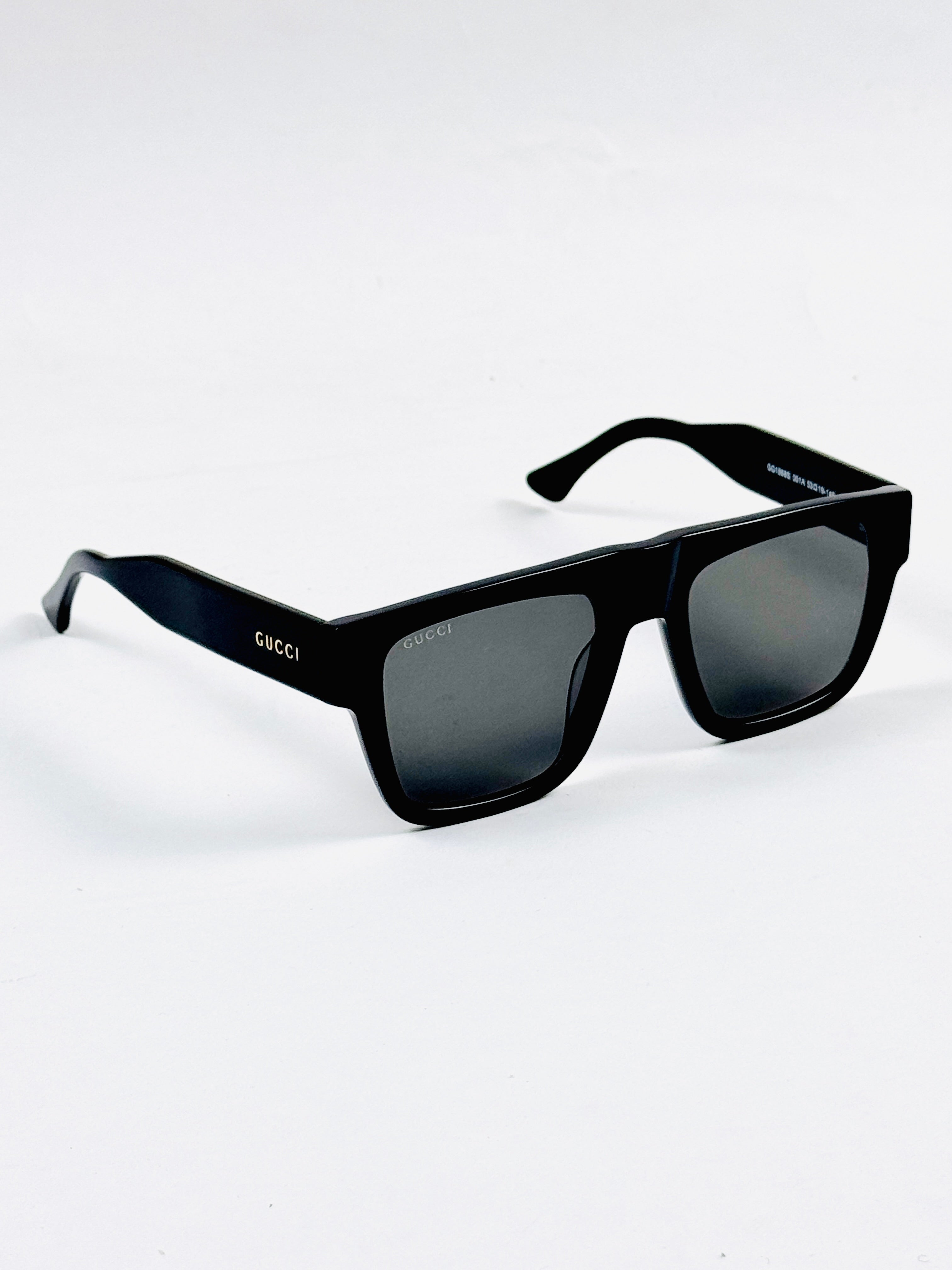 Gucci – 1868 - 53 – Black – Acetate - Sunglasses – Unisex - Premium