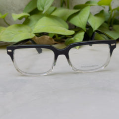 Dolce & Gabbana – 3380 – 53 – Black Transparent –  Acetate - Optics – Unisex - Premium