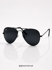 Rayban – 3026 – 62 – Black – Metal – Sunglasses – Unisex