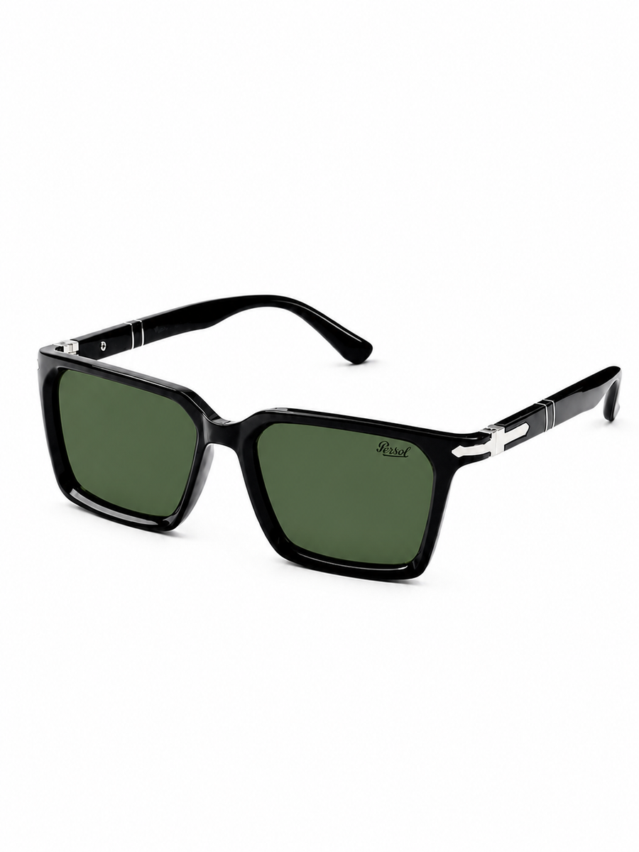 Persol – 3278 - 58 - Black Green – Acetate - Sunglasses – Unisex