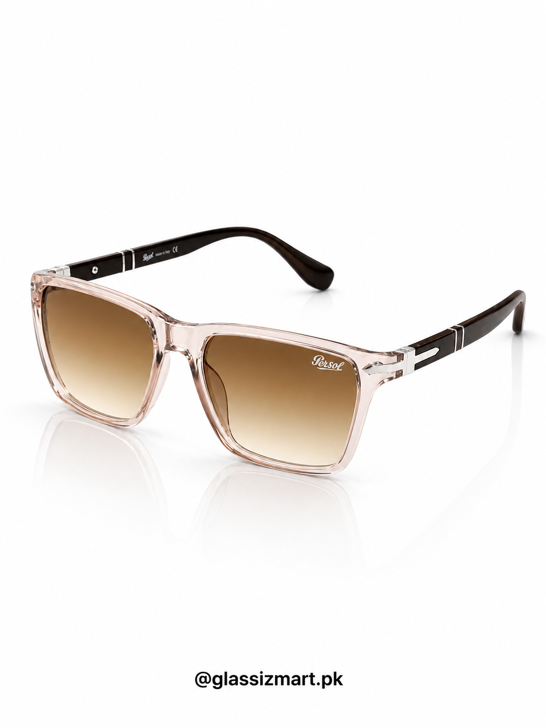 Persol – 3271 - 54 - Transparent Brown – Acetate - Sunglasses – Unisex